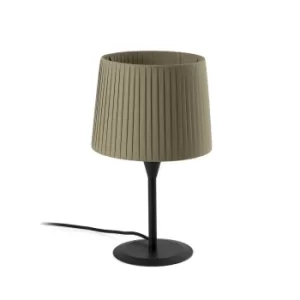 Samba Table Lamp Round Tapered Black, E27