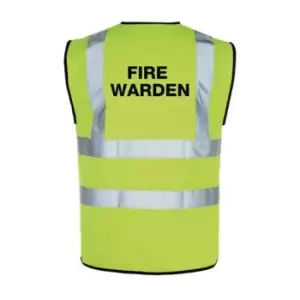 Image of Slingsby HI Vis Vest - 3XLARGE With Print Fire Warden