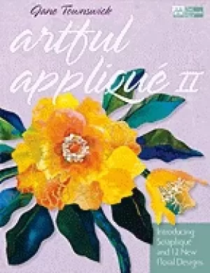 Image of artful applique ii introducing scraplique and 12 new floral designs