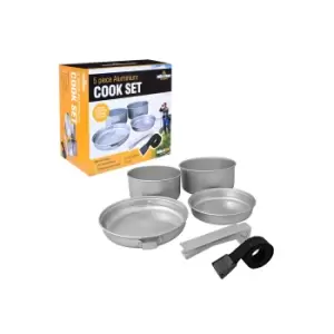 Image of 5 Piece Aluminium Cooking Set