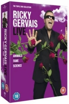 Image of Ricky Gervais Live Collection - DVD Boxset