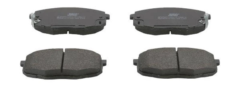 Image of JURID 572577J Brake pad set with acoustic wear warning Brake Pad Set,disc brake (402)
