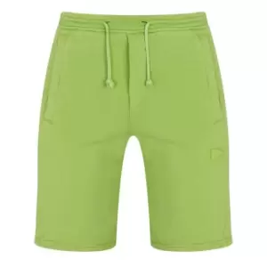 Paul And Shark Faded Fleece Shorts - Green