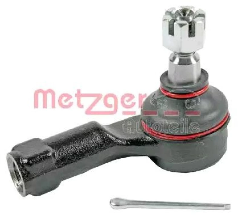 Image of METZGER 54049302 Track rod end COMPETENCE KIT, Front Axle Right Tie Rod End (914)