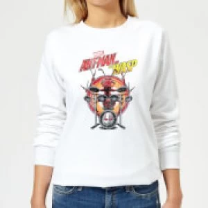 Image of Marvel Drummer Ant Womens Sweatshirt - White - L
