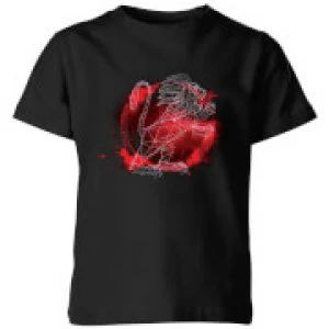 Image of Harry Potter Gryffindor Geometric Kids T-Shirt - Black - 11-12 Years