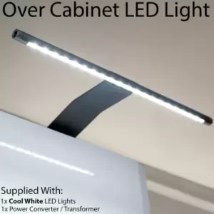 Image of 1x Over Cabinet LED Light & Driver Kit COOL White Kitchen Cupboard Reading Lamp