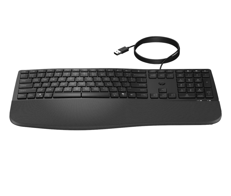 Image of HP 480 CFT WD KBD keyboard Home USB Black