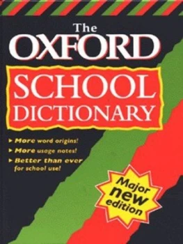 Image of The Oxford School Dictionary by Joyce Hawkins Hardback