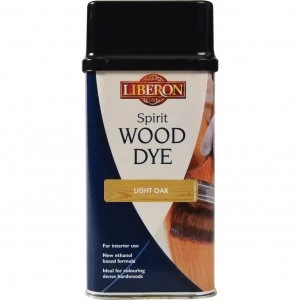 image of Liberon Spirit Wood Dye Light Oak 250ml