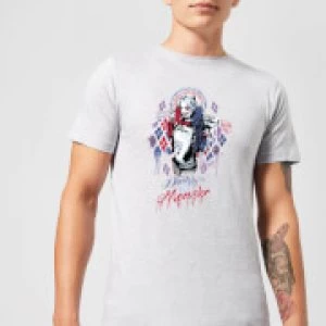 Image of DC Comics Suicide Squad Daddys Lil Monster T-Shirt - Grey - 3XL