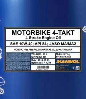 Image of MANNOL Engine oil MN7812-10 Motor oil,Oil