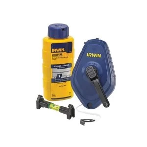 Image of IRWIN STRAIT-LINE Chalk Line, Chalk & Level Set