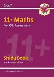 Image of 11+ GL Maths Study Book (with Parents' Guide & Online Edition)