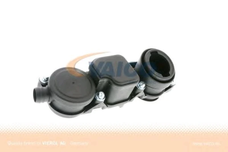 Image of VAICO V30-2183 Oil Trap, crankcase breather Cylinder Head, with bolts/screws, Original VAICO Quality Oil Trap,crankcase breather (3324)