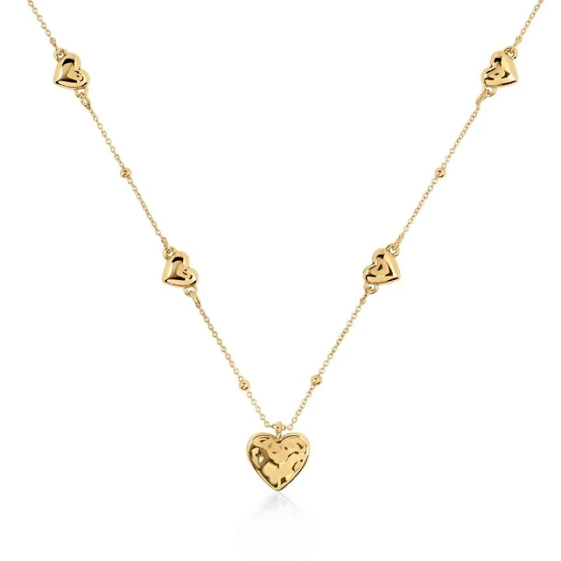 Image of Radley RYJ2552S Gold Tone Heart Station Necklace - J81912