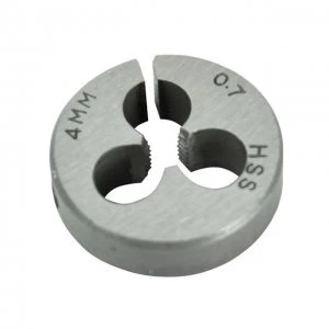 Image of Faithfull HSS Straight Flute Split Die M4 x 0.7, 13/16in OD