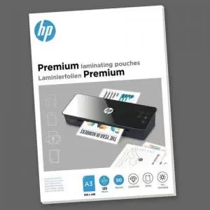 HP Premium Laminating Pouches A3 125 micron Pack 50 9127 61303LM