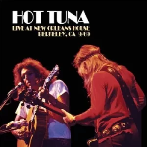 image of Live at New Orleans Berkeley CA 9/69 by Hot Tuna CD Album