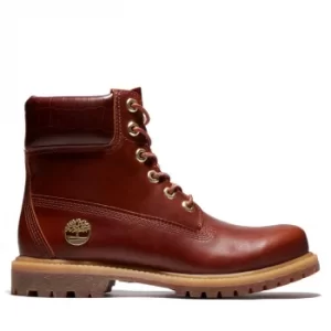 image of Timberland Premium 6" Boot For Her In Dark Brown Dark Brown, Size 3