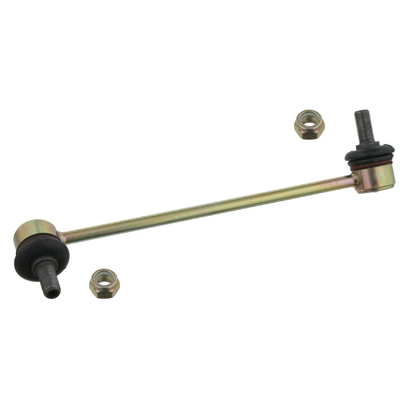 Image of FEBI BILSTEIN 26919 Anti-roll bar link OE Turbo NEW, Front Axle Left Steel Link Stabiliser (3229)