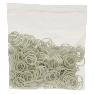 Image of Roma Plaiting Rubber Bands - White