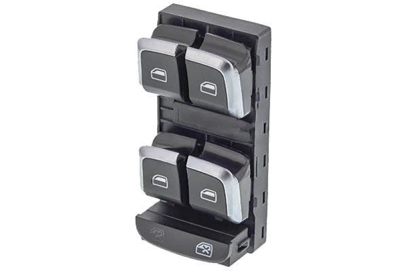 Image of TOPRAN 116 016 Switch, window winder Chromed edge, Vehicle Door Switch,window winder (1761)