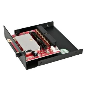 Image of StarTech 3.5" Drive Bay IDE to Single CF SSD Adapter Card Reader