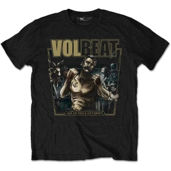 Image of Volbeat - Seal the Deal Unisex Large T-Shirt - Black