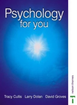 Image of Psychology for You by Tracy Cullis Paperback