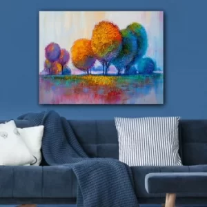 Image of 1128373817_70100 Multicolor Decorative Canvas Painting