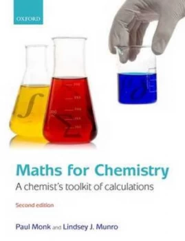 Image of Maths for Chemistry by Paul Monk Paperback