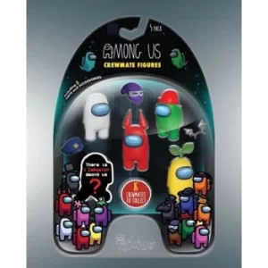 Image of Among Us Mini Figures 5-Pack Crewmates Display (6)