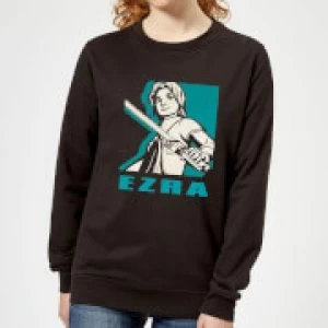 Image of Star Wars Rebels Ezra Womens Sweatshirt - Black