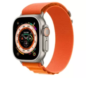 Image of Apple MQDY3ZM/A Smart Wearable Accessories Band Orange Polyester