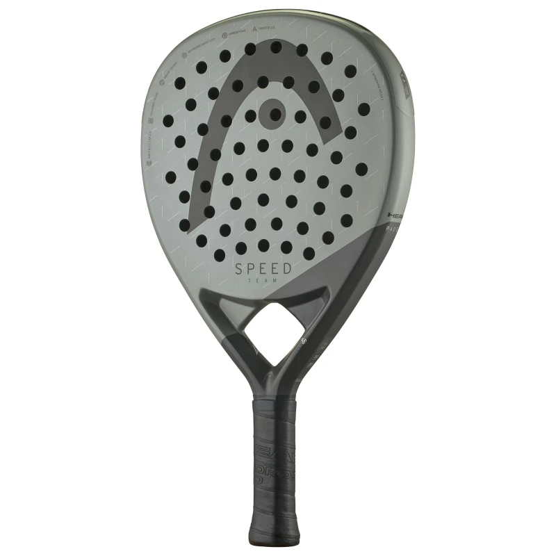 Image of Head Speed Team 2025 Padel Grey/Black unisex One Size
