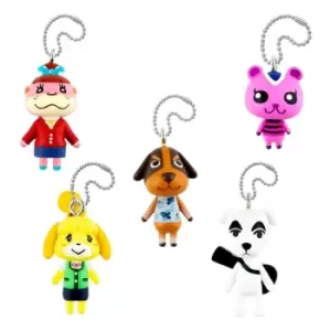 image of Animal Crossing Danglers Keychains 3cm Mystery Capsule Display (12)