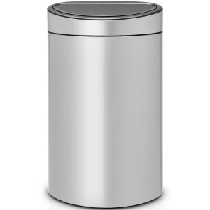 Image of Brabantia 40L Touch Bin - Metallic Grey