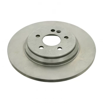 Image of Brake Disc 24350 by Febi Bilstein Rear Axle Genuine OE - 1 Pair