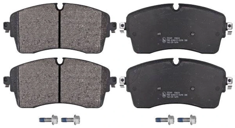 Image of A.B.S. 35249 Brake pad set prepared for wear warning indicator Brake Pad Set,disc brake (402)
