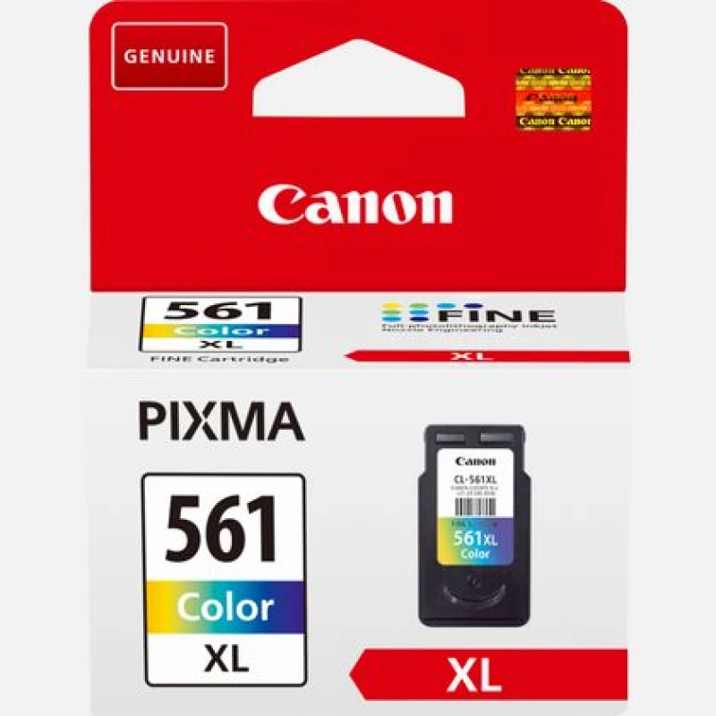 Image of Canon CL-561 XL Tri Colour Ink Cartridge, Tri Colour 8714574662909