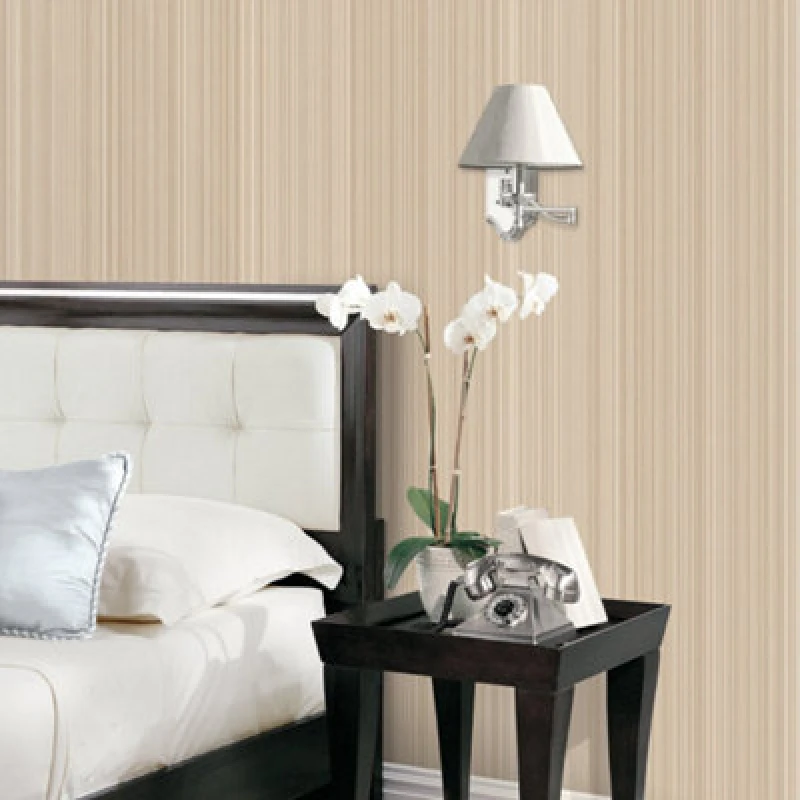 Image of Galerie Natural Fx Beige Strea Embossed Wallpaper
