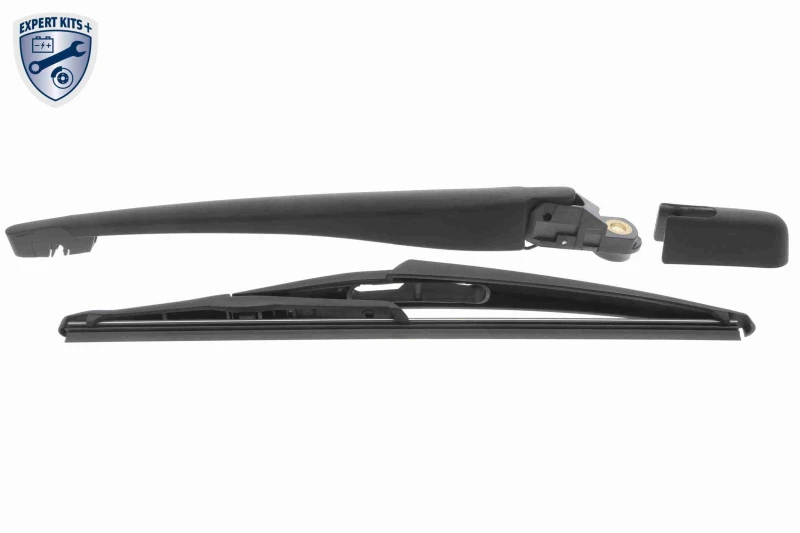 Image of VAICO V40-1832 Wiper Arm Set, window cleaning with integrated wiper blade GRP (Glass fibre Reinforced Plastic), PBT Wiper Arm Set,window cleaning (654
