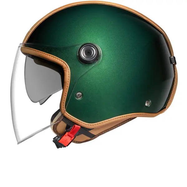 Image of Nexx Y.10 Midtown Green Camel Jet Helmet Size L