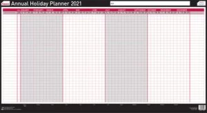 image of Sasco Annual Holiday Planner 2021 BX10