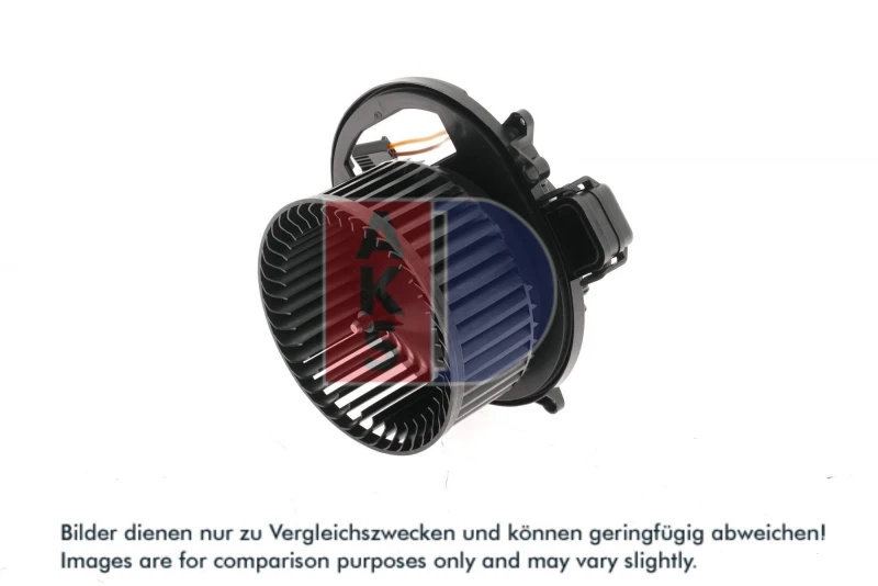 Image of AKS DASIS 058112N Blower Motor for left-hand drive vehicles Interior Blower (2669)