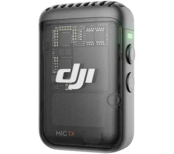 image of DJI Mic 2 (2 TX 1 RX Charging Case) Wireless Microphone Kit - Black