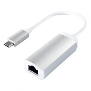Image of Satechi Type-C to Ethernet Adapter Silver