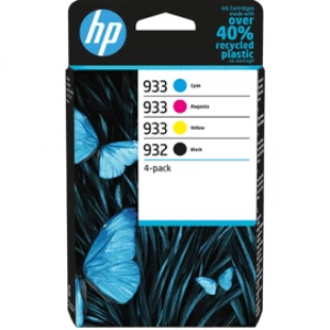 Image of HP 932 Black and 933 Tri Colour Ink Cartridge