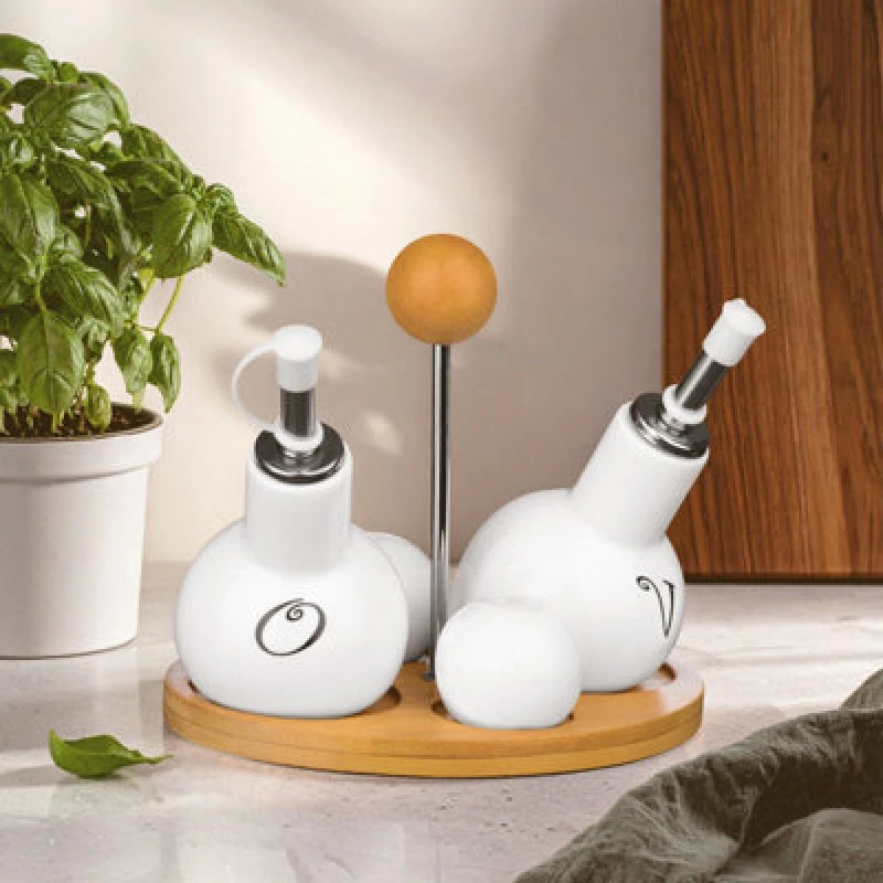 Image of Orsina 4Pc Round Condiment Set
